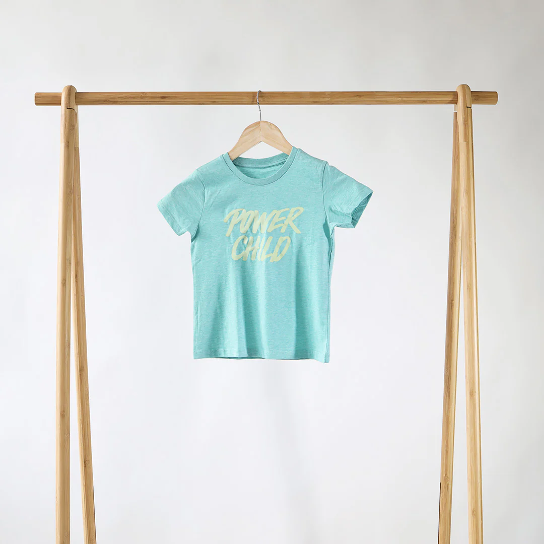 Power Child grøn - Børne t-shirt - Image 4