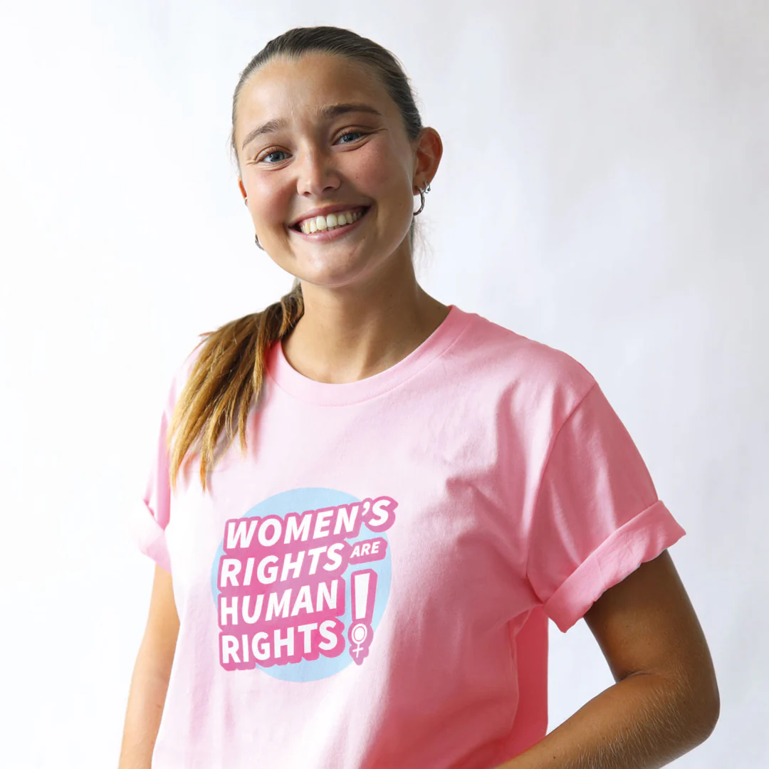 Women's rights are human rights - lyserød - Image 4