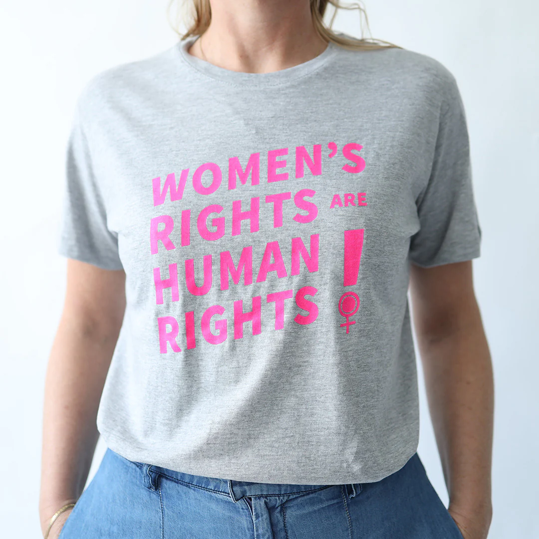 Women's rights are human rights - Grå/Pink - Image 3