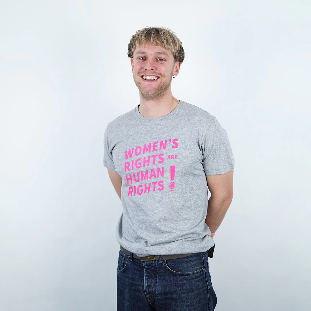 Women's rights are human rights - Grå/Pink - Image 5