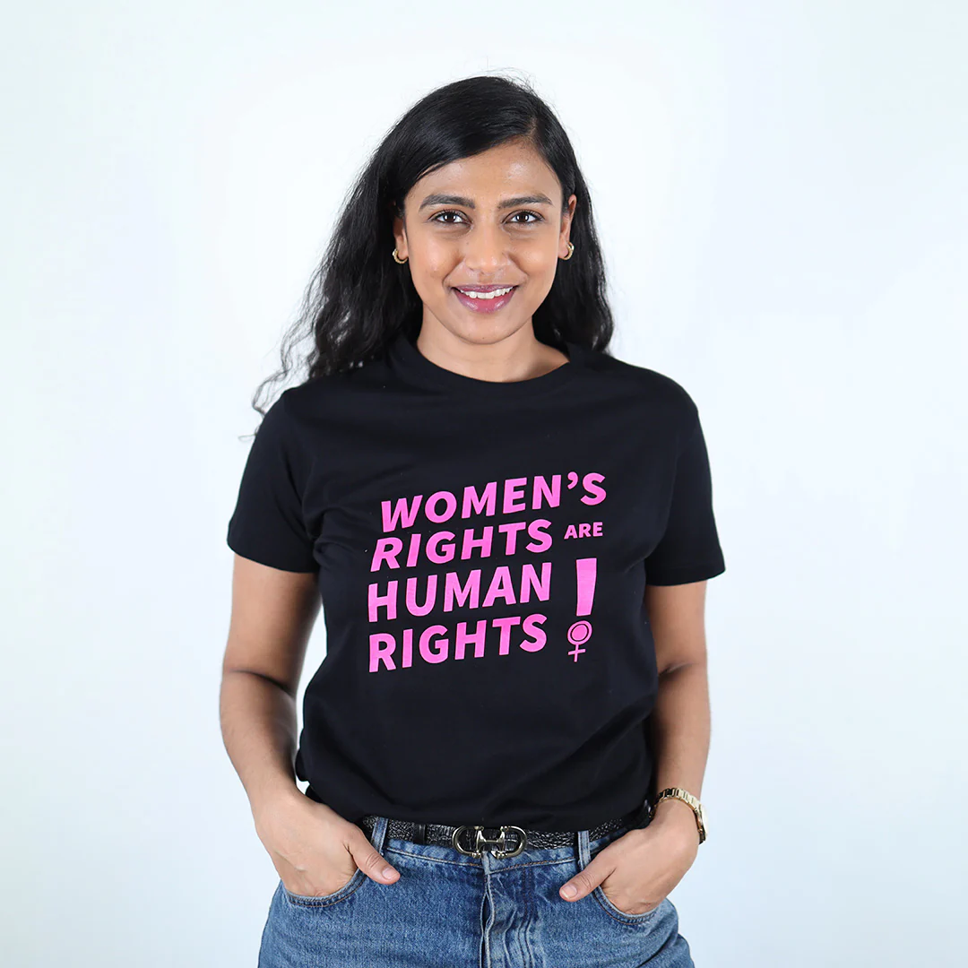 Women's rights are human rights - Sort/Pink - Image 3